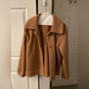 Marine Layer Women’s Faux Sherpa Vintage Inspired Jacket
